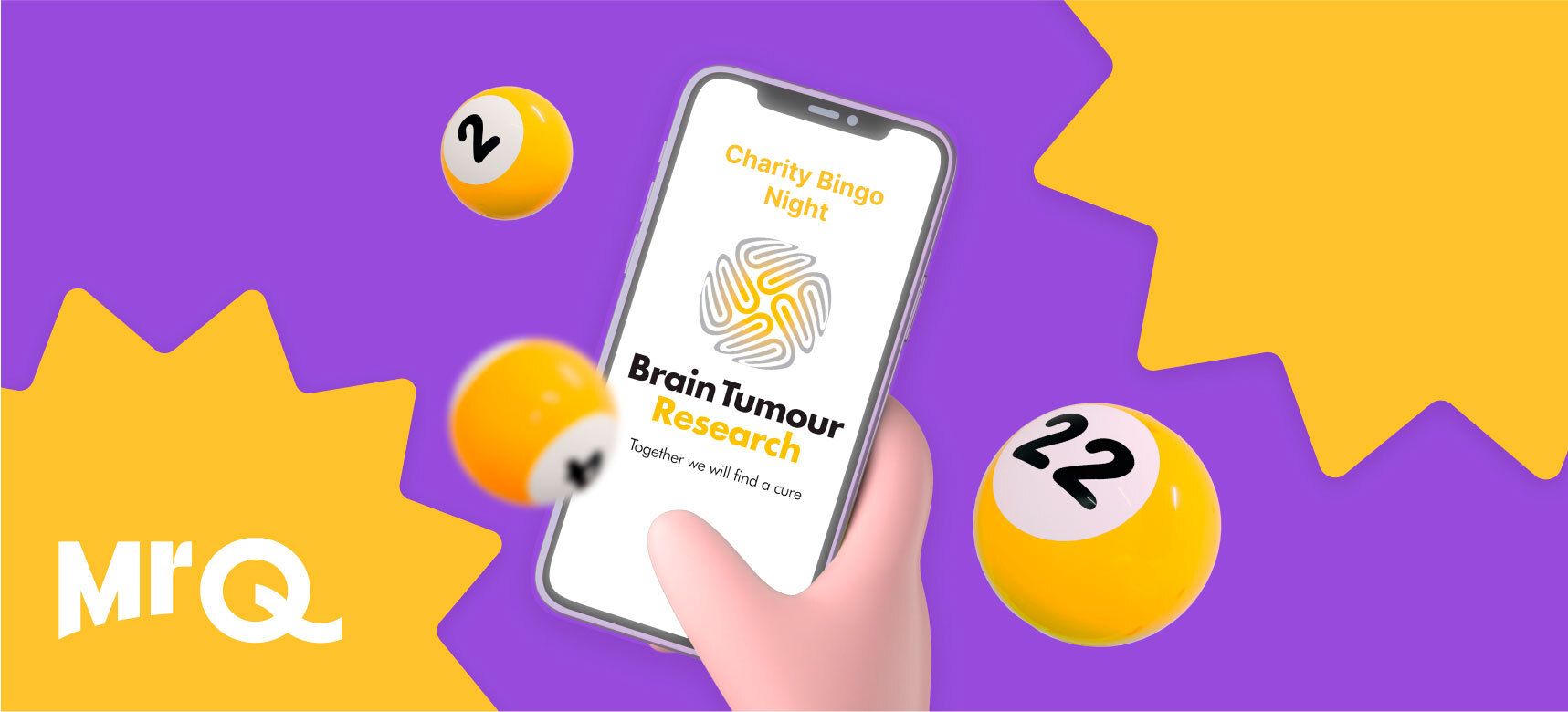 Join MrQ's Charity Bingo Night to Support Brain Tumour Research